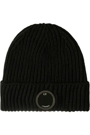 C.P. Company Accessoarer, Dam, ONE Size, Fine Merinoull Lens Mössa