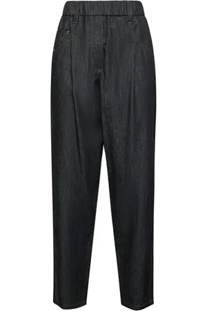 Brunello Cucinelli Byxor, Dam, XS, Bomull, Vida byxor