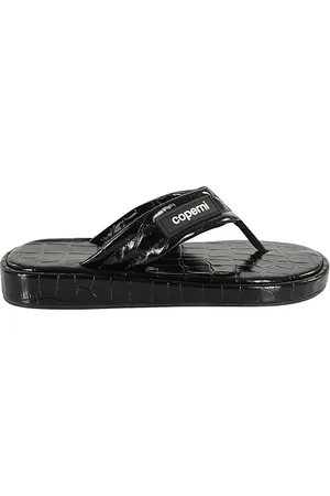 COPERNI Skor, Dam, 37 EU, Läder, Croco-märkta Flip Flop