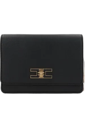 Elisabetta Franchi Väska, Dam, ONE Size, Polyester, Faux Leather Crossbody Bag