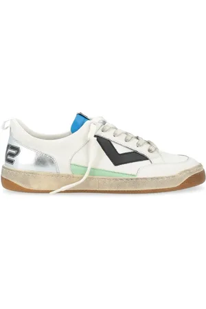 4b12 Skor, Herr, 43 EU, Vit Silver Lakers-007 Sneakers