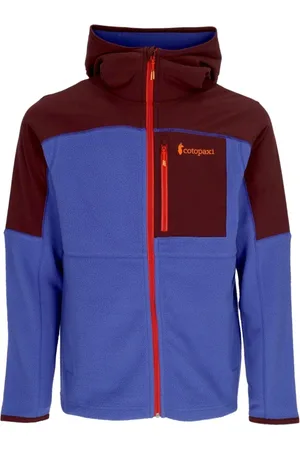 COTOPAXI Sport, Herr, M, Polyester, Fleece Hoodie Full-zip Jacka Vin/Blå
