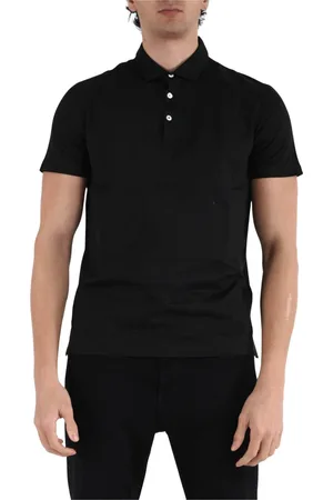 Dondup Topp, Herr, XL, Bomull, Jersey Polo med knappkrage