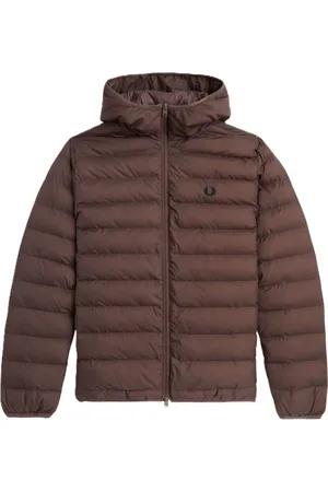 Fred Perry Jacka, Herr, S, Polyester, Hooded Insulated Jacket