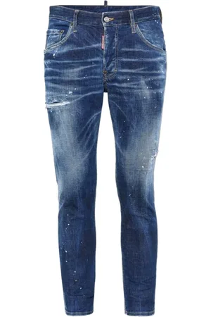 Dsquared2 Jeans, Herr, M, Bomull, 5-ficksbyxor i klassisk stil