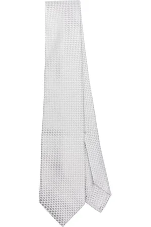 BARBA Accessoarer, Herr, ONE Size, Ljusgrå Sidenslips Stiligt Design