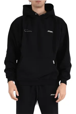Represent Sweatshirts & Hoodies, Herr, S, Bomull, Klubb Patron Huva Bomullströja