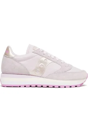Saucony Skor, Dam, 40 EU, Läder, Jazz Triple Sneaker Orchid/Metallic