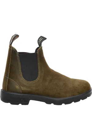 Blundstone Skor, Dam, 42 EU, Läder, Olive Chelsea Boots