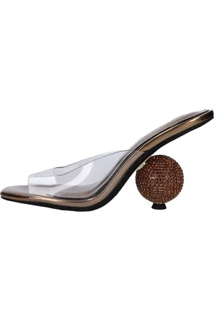 Jeffrey Campbell Skor, Dam, 36 EU, Läder, Sandal Brun