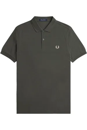 Fred Perry Topp, Herr, 2Xl, Bomull, Slim Fit Enfärgad Pikétröja Field