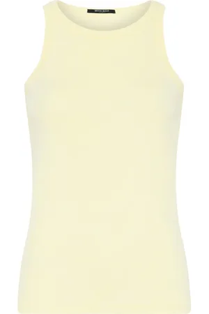 Bruuns Bazaar Topp, Dam, S, Bomull, Ribbad Tanktopp