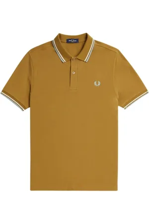 Fred Perry Topp, Herr, L, Bomull, Twin Tipped Pikétröja