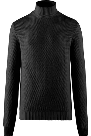 Bomboogie Stickade tröjor & koftor, Herr, 2Xl, Bomull, Varm Tricot Turtleneck Sweater
