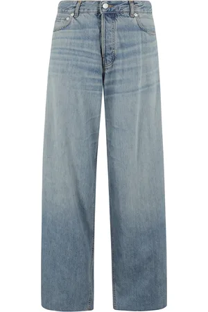 haikure Jeans, Dam, W27, Bomull, Blå Bethany Wide Leg Jeans