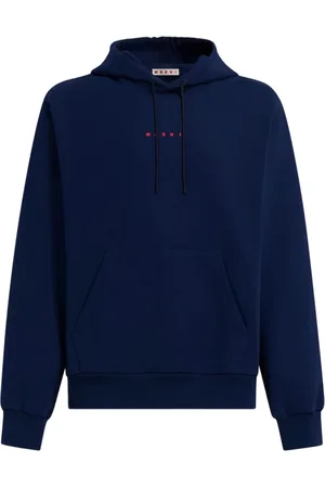 Marni Sweatshirts & Hoodies, Herr, L, Bomull, Loopback Cotton Jersey Hoodie