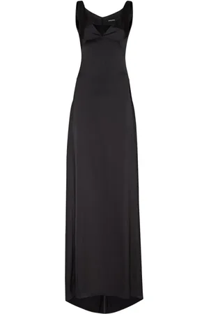 Dsquared2 Klänning, Dam, S, Svart Satinfinish Klänning