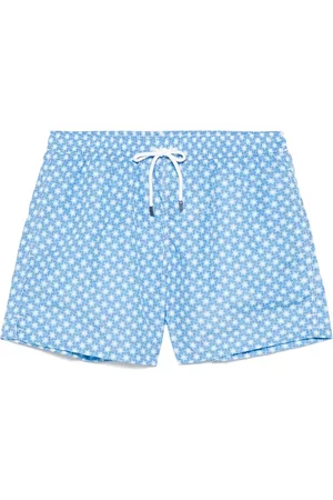 FEDELI Badkläder, Herr, M, Polyester, Polyesterbadbyxor med elastiskt band
