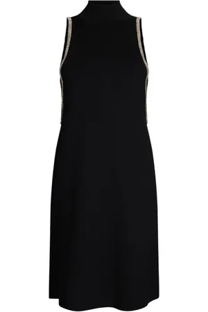 Liu Jo Klänning, Dam, S, Elegant Nero Klänning för Kvinnor