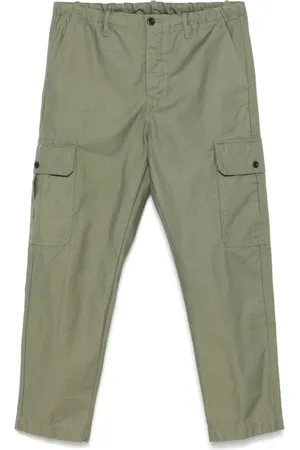 Incotex Byxor, Herr, W33, Grön Tapered Jeans Stilren