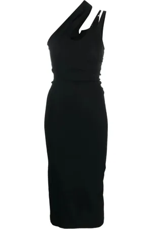 MUGLER Klänning, Dam, M, Polyester, Midi Klänning Ro1308