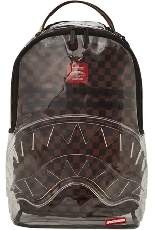 Sprayground Väska, unisex, ONE Size, Läder, Rutig Brun Klar Ryggsäck