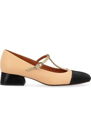 Chie Mihara Skor, Dam, 38 EU, Läder, Hebi Nude Pumps