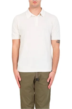 ELEVENTY Topp, Herr, L, Bomull, Crepe Cotton Pikétröja