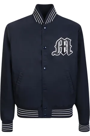 Msgm Jacka, Herr, S, Blå Logotyp Bomberjacka