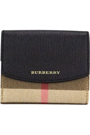 Burberry Accessoarer, Dam, ONE Size, Läder, Luna House Check Pouch Plånbok