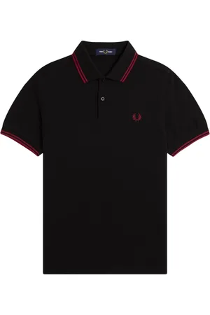 Fred Perry Topp, Herr, S, Bomull, Klassisk Polo Skjorta med Logobrodyr
