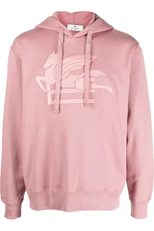 Etro Sweatshirts & Hoodies, Herr, M, Bomull, Logo Cotton Hoodie