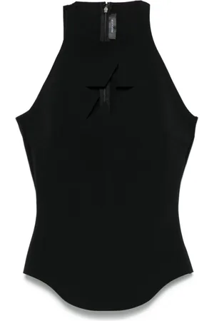 MUGLER Topp, Dam, S, Ärmlös Racerback Topp