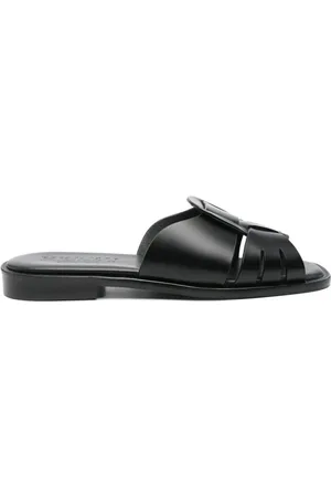 Hereu Skor, Dam, 38 EU, Fyrkantiga Slide Sandaler