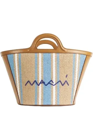 Marni Väska, Dam, ONE Size, Läder, Small Seal Bag Tropicalia
