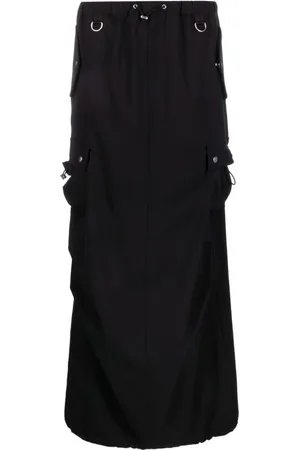 COPERNI Kjol, Dam, XS, Polyester, Skräddarsydd Cargo Maxikjol