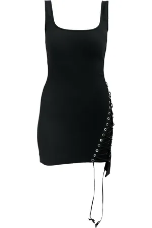 Dsquared2 Klänning, Dam, M, Polyester, Svart Vestito