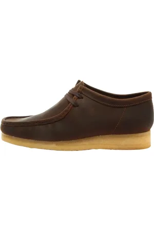 Clarks Skor, Herr, 41 1/2 EU, Läder, Wallabee Snörstövlar