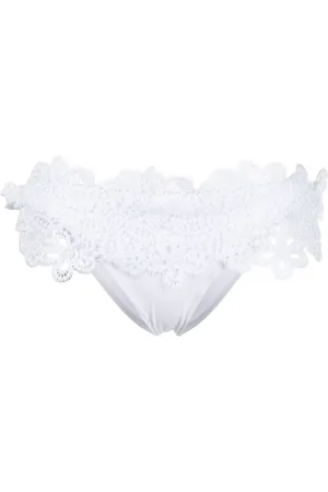 ERMANNO SCERVINO Underkläder, Dam, M, Läder, Lace Side-Tie Bottoms