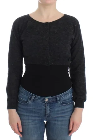 ERMANNO SCERVINO Stickade tröjor & koftor, Dam, S, Cropped Tröja