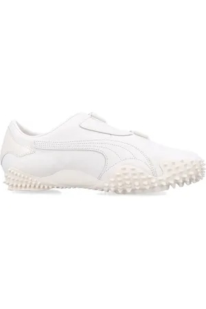 PUMA Skor, Dam, 40 1/2 EU, Läder, Lädersneakers med unik design