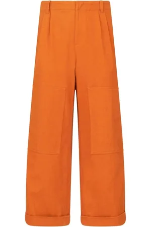 Etro Byxor, Herr, S, Bomull, Bomullsbyxor med vida ben