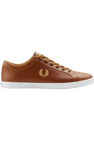 Fred Perry Skor, Herr, 45 EU, Läder, Tennissneakers i läder