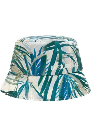 Roberto Cavalli Accessoarer, Dam, ONE Size, Bomull, Jungle Print Logo Cap Hat