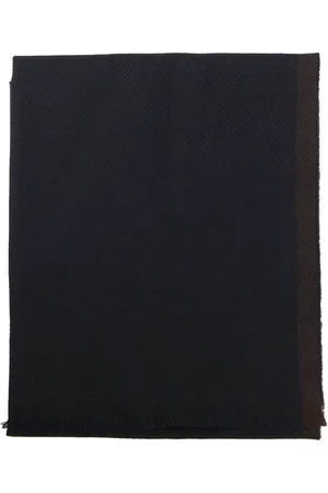 FAY Accessoarer, Herr, ONE Size, Ullscarf med fransar