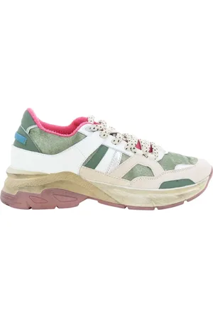 Serafini Skor, Dam, 38 EU, Dam Khaki Sneakers