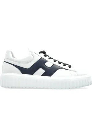 Hogan Skor, Herr, 42 EU, Läder, H-Stripes Sneakers