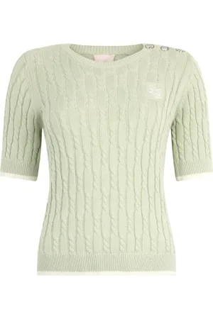 Liu Jo Stickade tröjor & koftor, Dam, M, Stiliga T-shirts och Polos