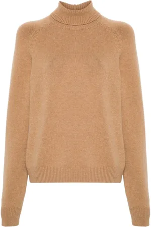 Fendi Stickade tröjor & koftor, Dam, XS, Kashmir, Cashmere Blend Stickad Tröja