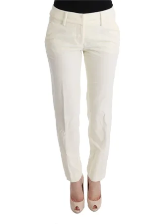 ERMANNO SCERVINO Byxor, Dam, 2Xs, Bomull, Chica vita, regular fit byxor